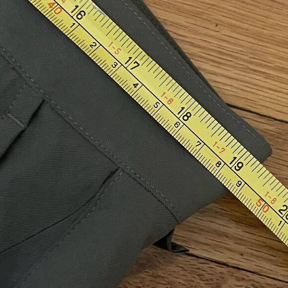 LULULEMON Slim-Tapered Trouser Pants Size 36 Army Green NEW Casual Career Basic - Picture 11 of 12